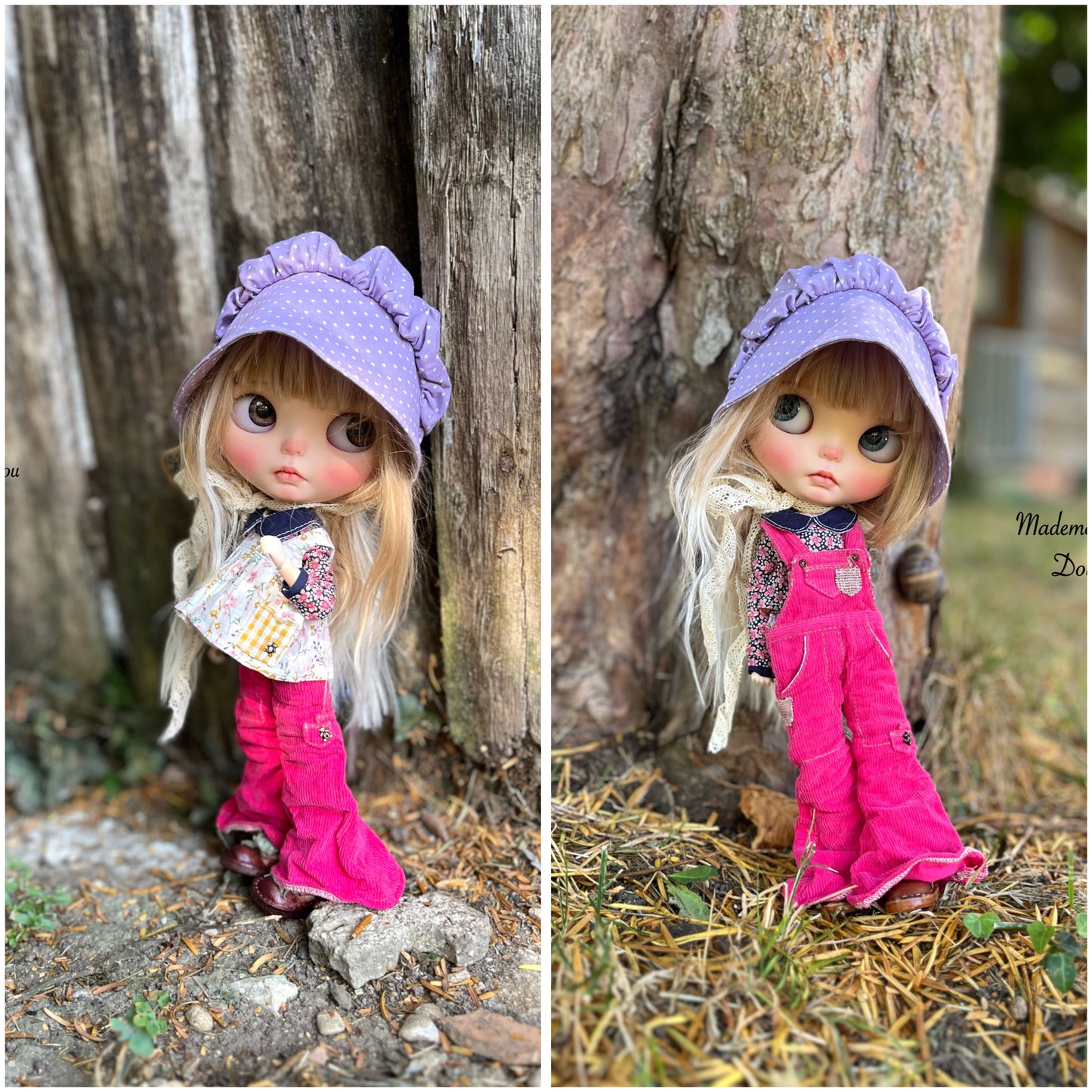 Conjunto de ropa para muñecas Blythe.