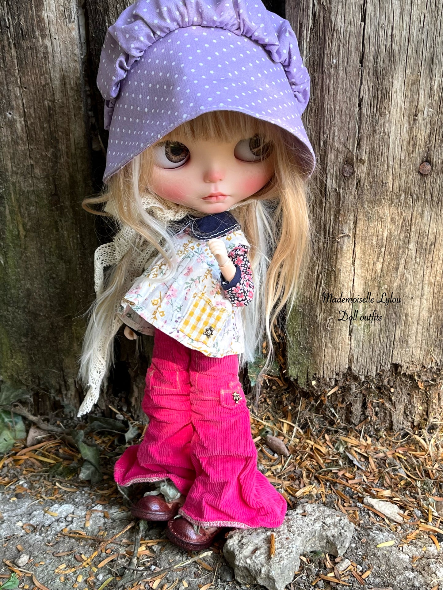 Conjunto de ropa para muñecas Blythe.
