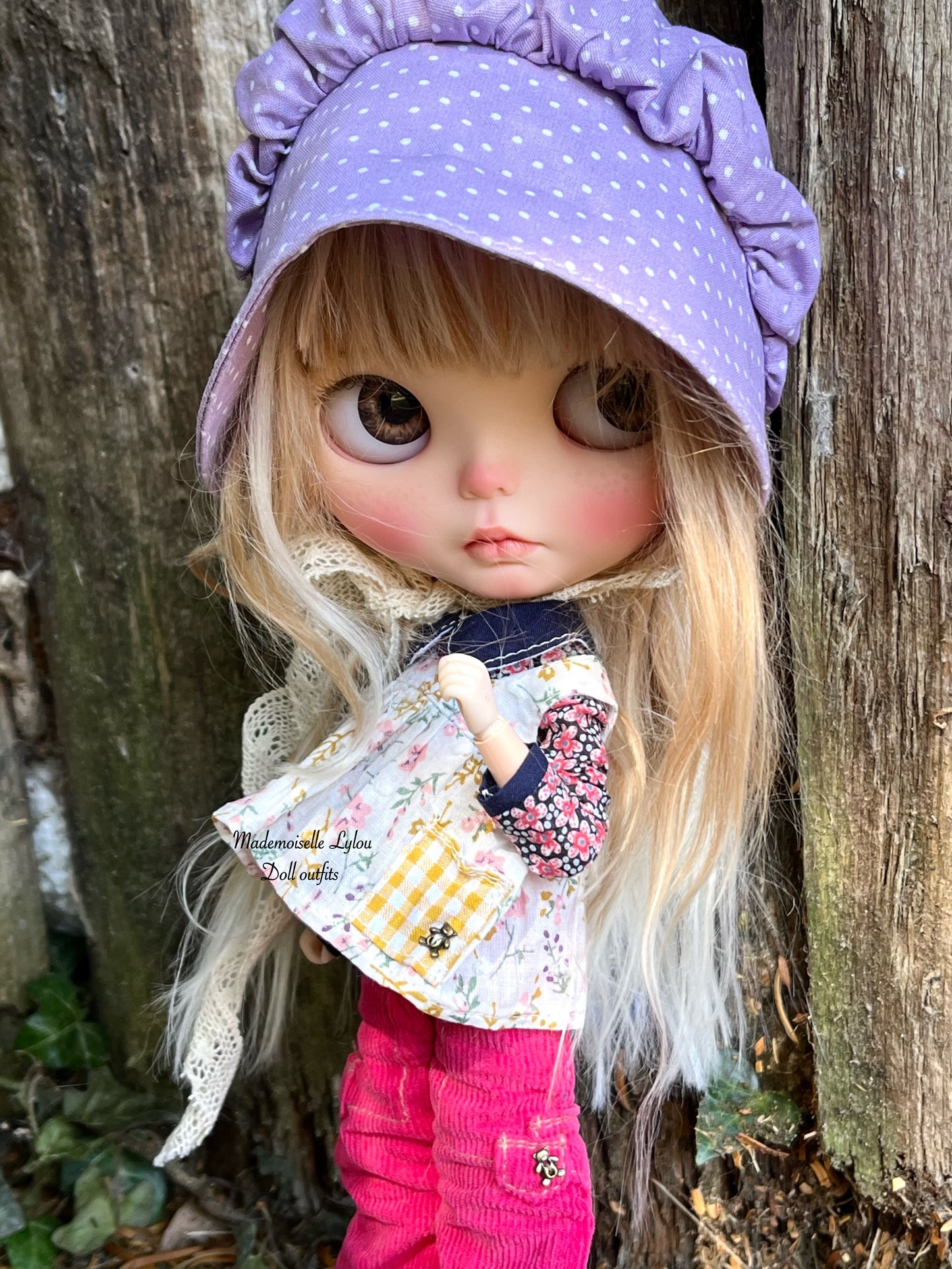 Conjunto de ropa para muñecas Blythe.
