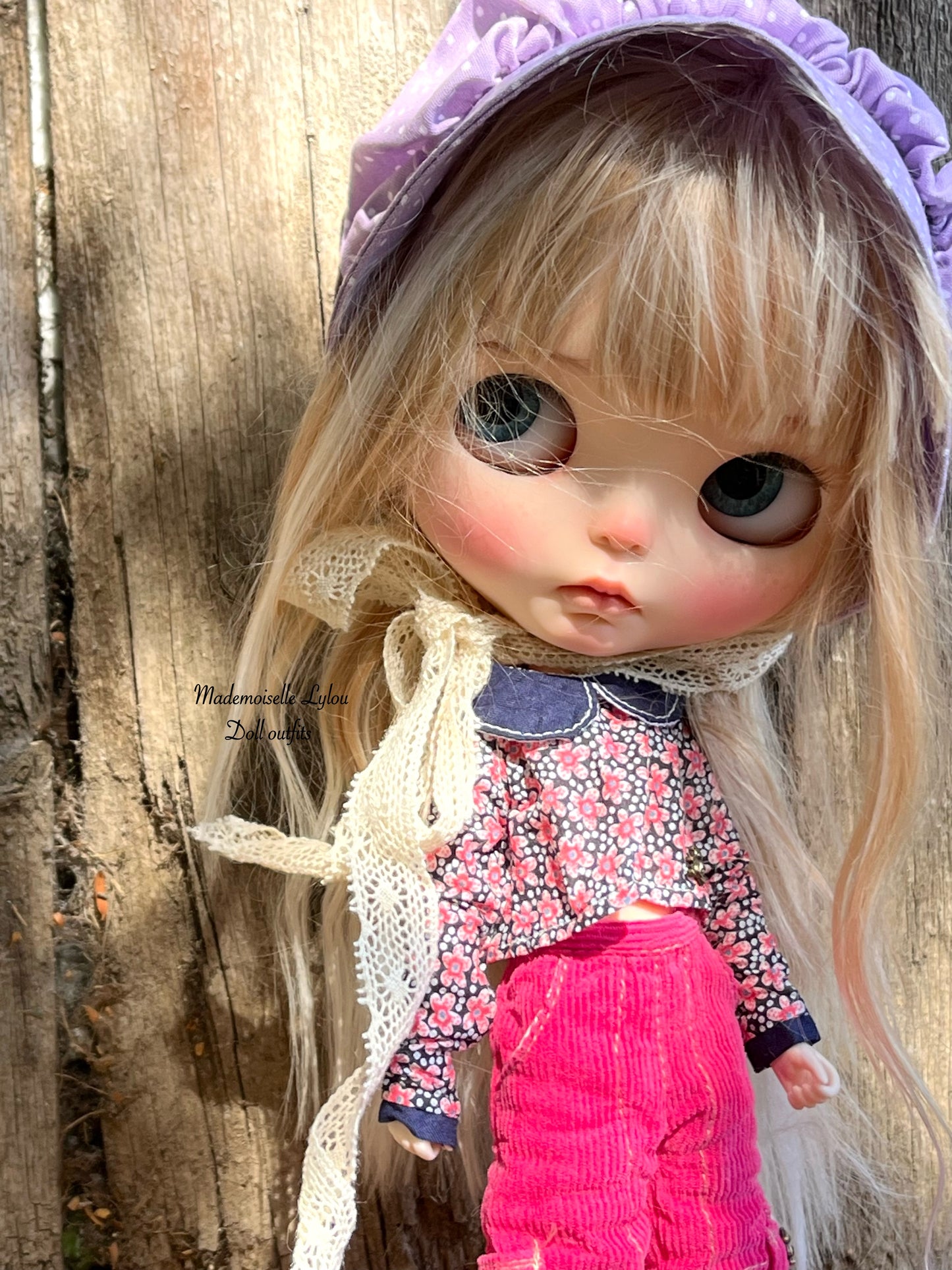 Conjunto de ropa para muñecas Blythe.