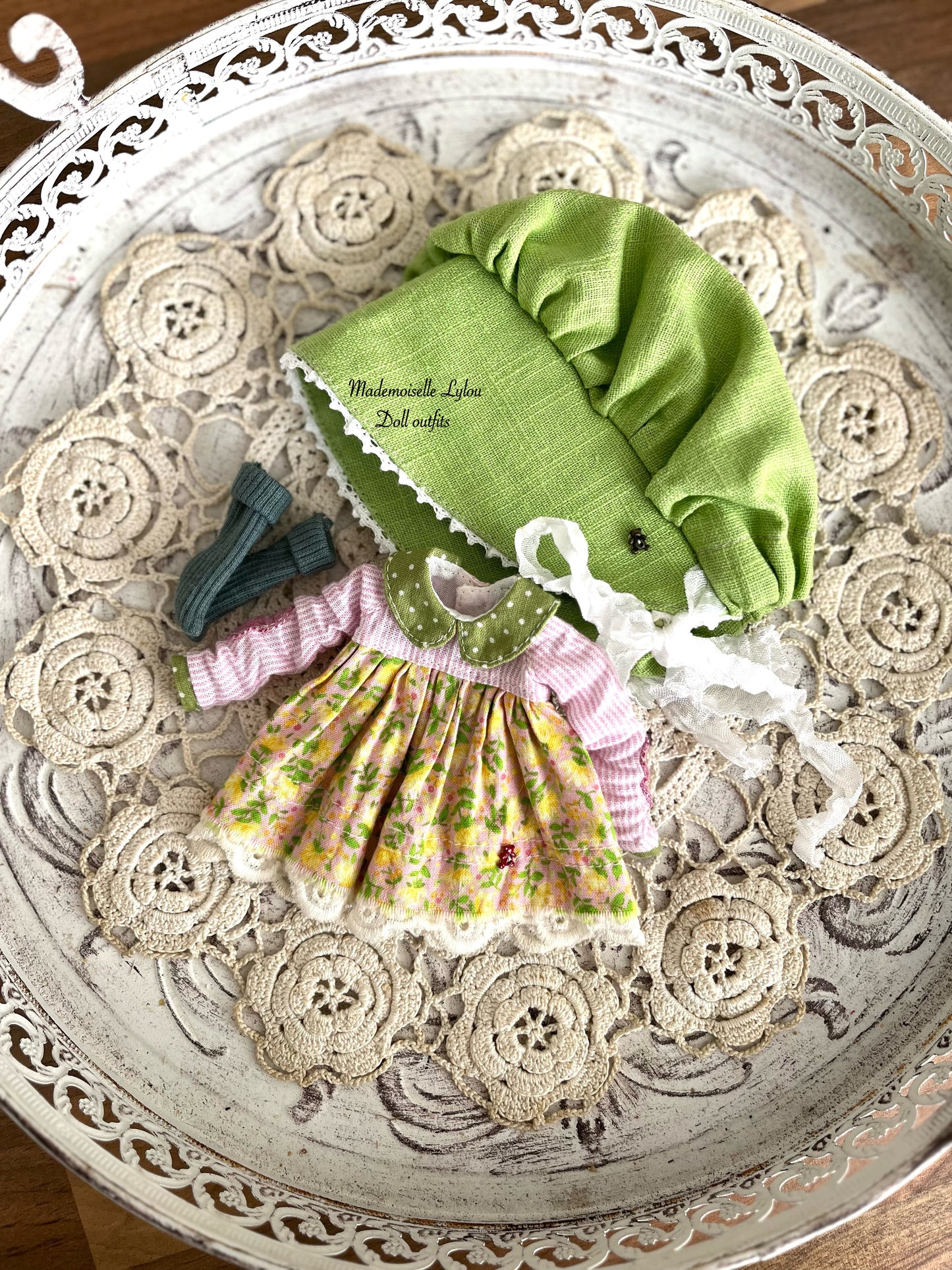 Conjunto de ropa para muñecas Blythe.