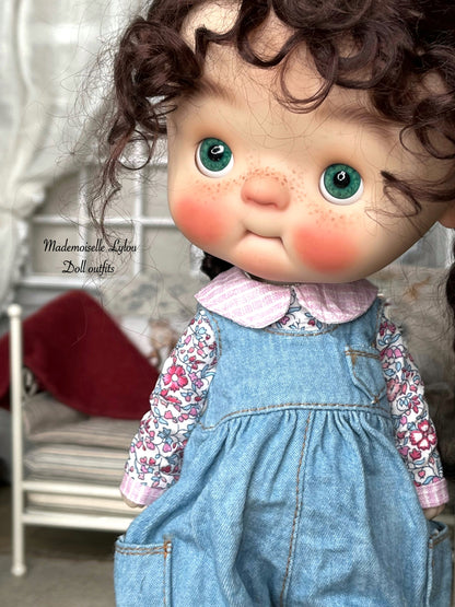 Ensemble vêtements pour poupées Qbaby - Blythe - Rou & taille similaire