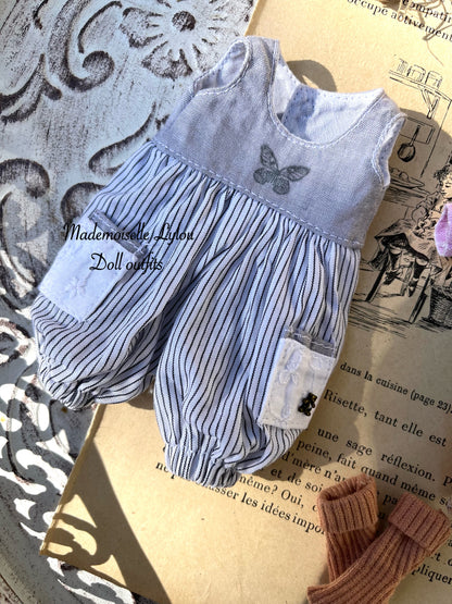 Ensemble vêtements pour poupées Qbaby - Blythe - Rou & taille similaire