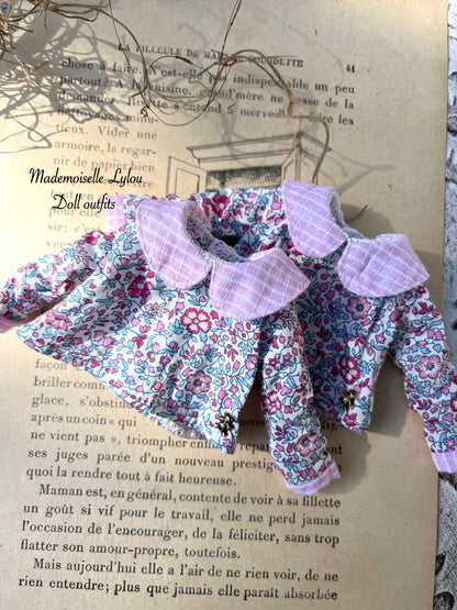 Ensemble vêtements pour poupées Qbaby - Blythe - Rou & taille similaire