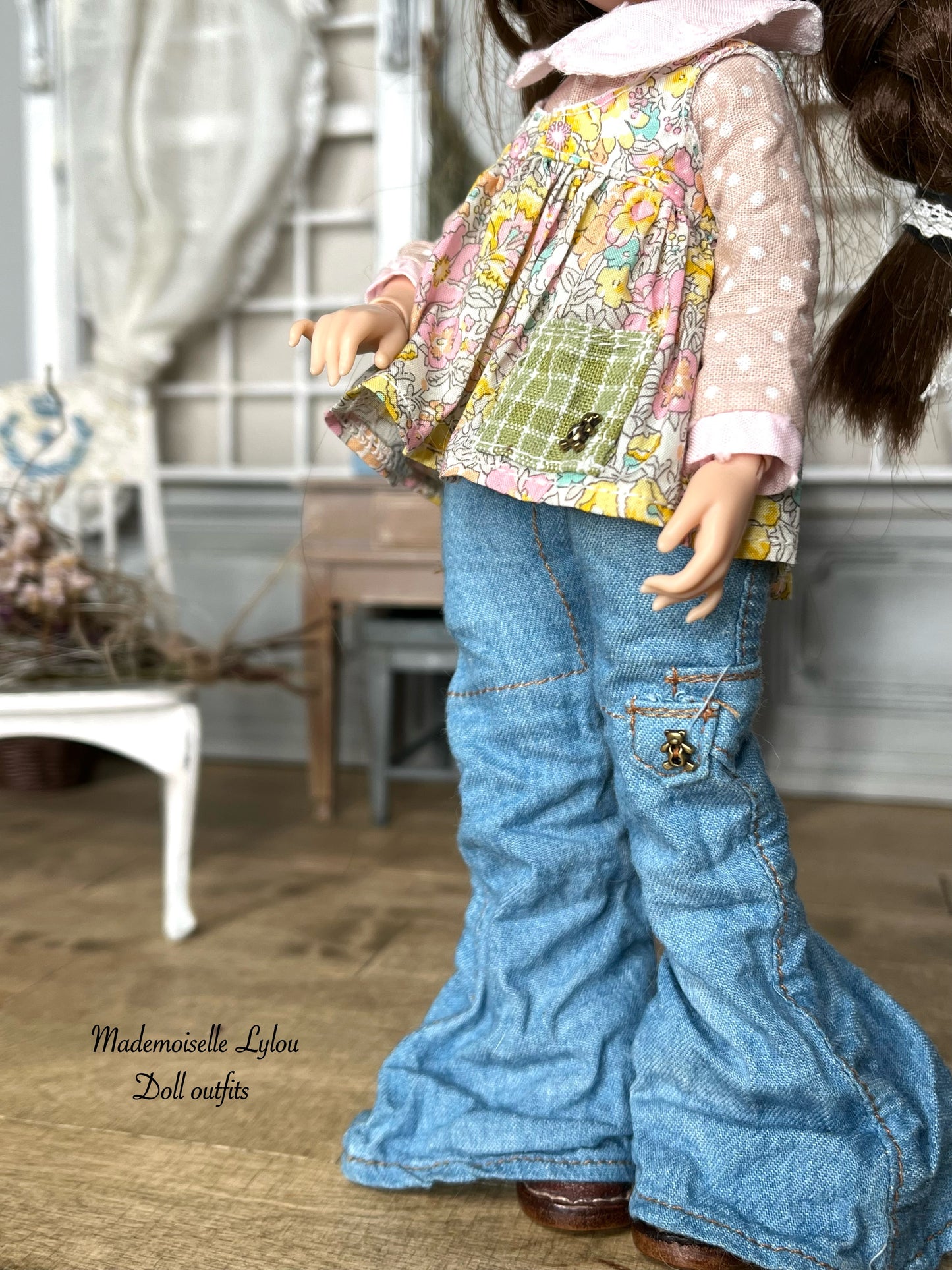 Ensemble vêtements pour poupées Bjd ROU