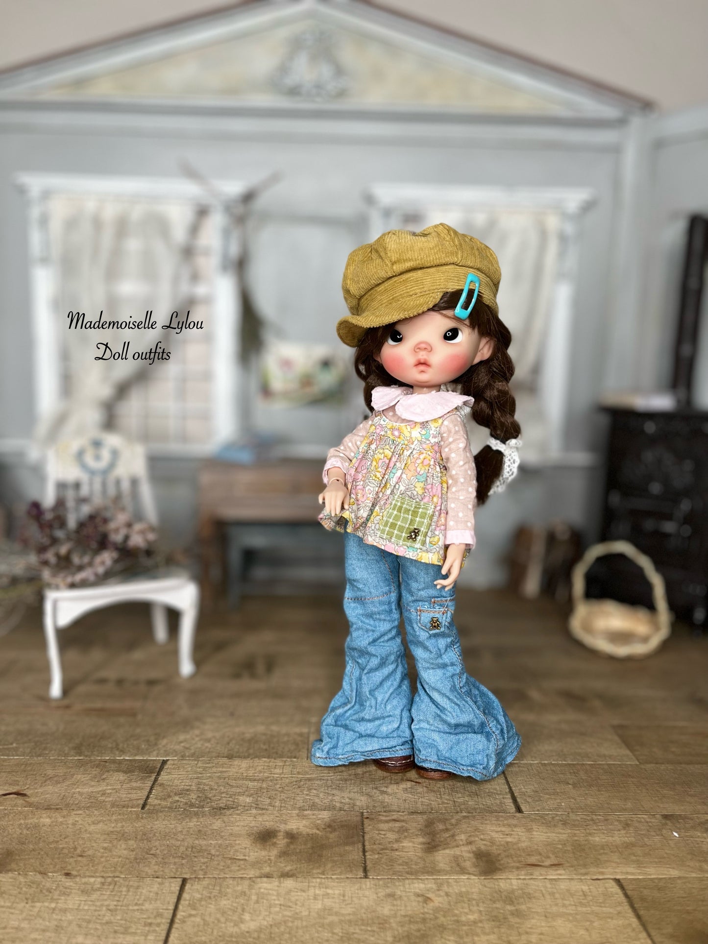 Ensemble vêtements pour poupées Bjd ROU