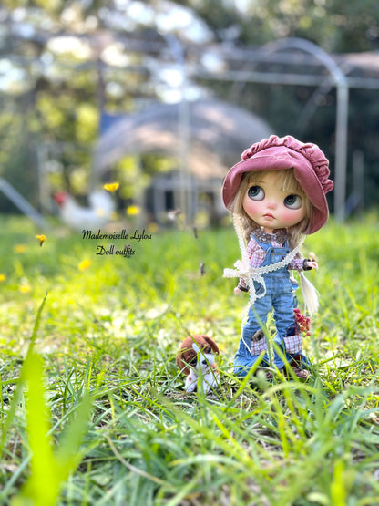 Conjunto de ropa para muñecas Blythe.