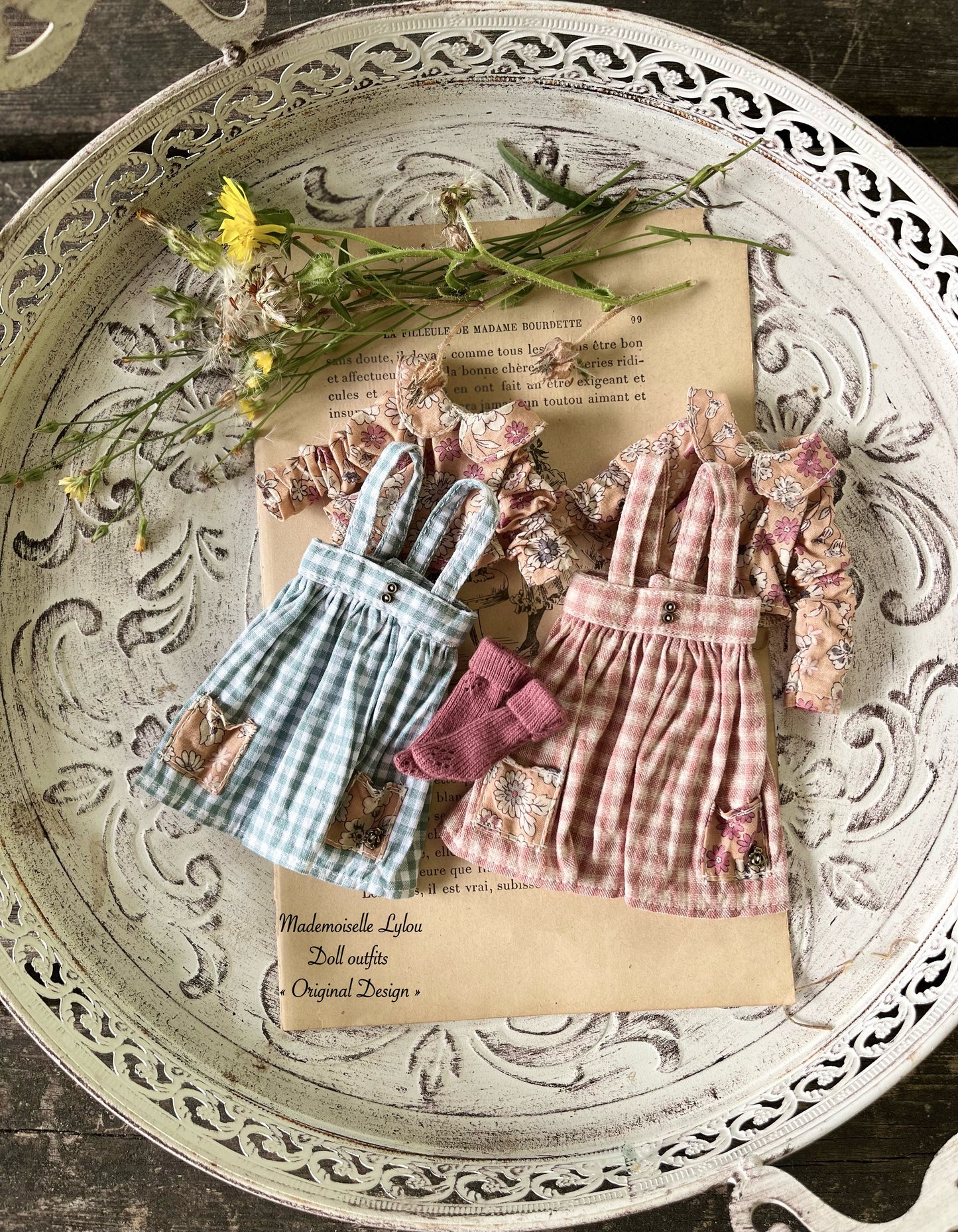 Blythe Doll Clothes - Choice of Suspender Skirts and Blouses