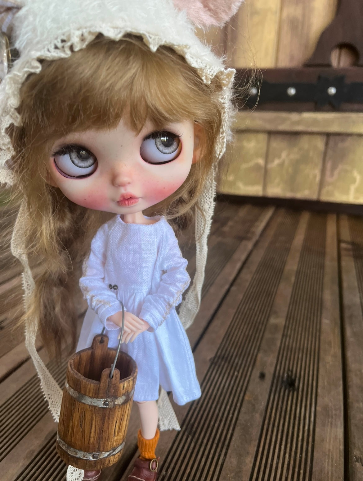 Vêtements artisanaux pour poupées de collection BLYTHE / bjd ROU