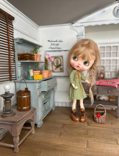 Vêtements artisanaux pour poupées de collection BLYTHE / bjd ROU