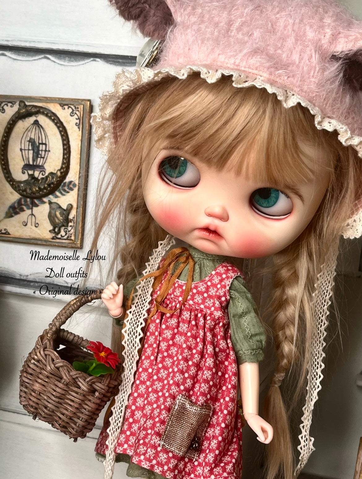 Vêtements artisanaux pour poupées de collection BLYTHE / bjd ROU