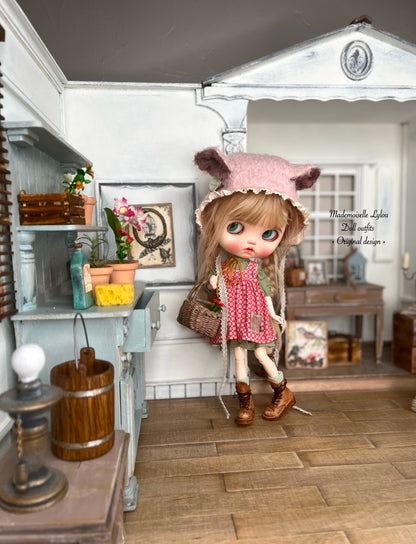 Vêtements artisanaux pour poupées de collection BLYTHE / bjd ROU