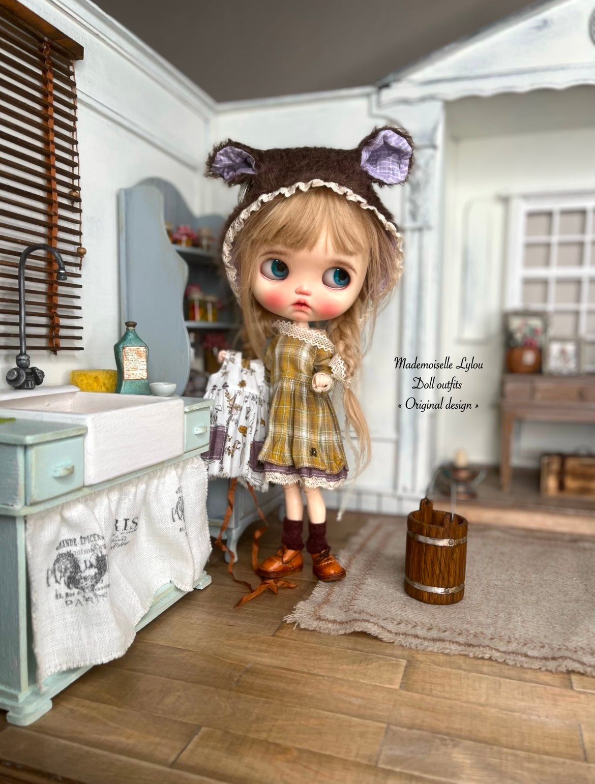 Vêtements artisanaux pour poupées de collection BLYTHE / bjd ROU