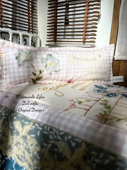 NEW - Patchwork bed set for dolls