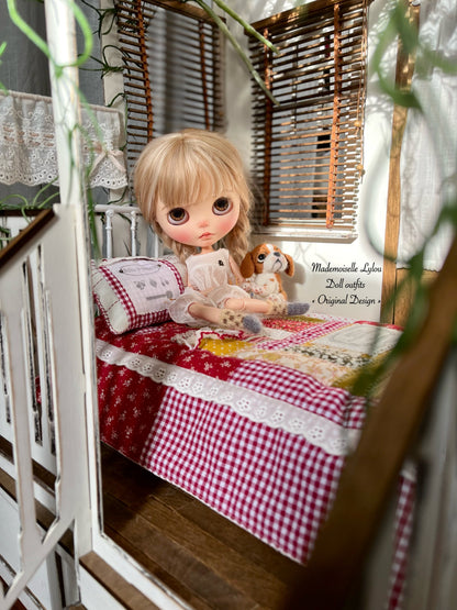 NEW - Patchwork bed set for dolls