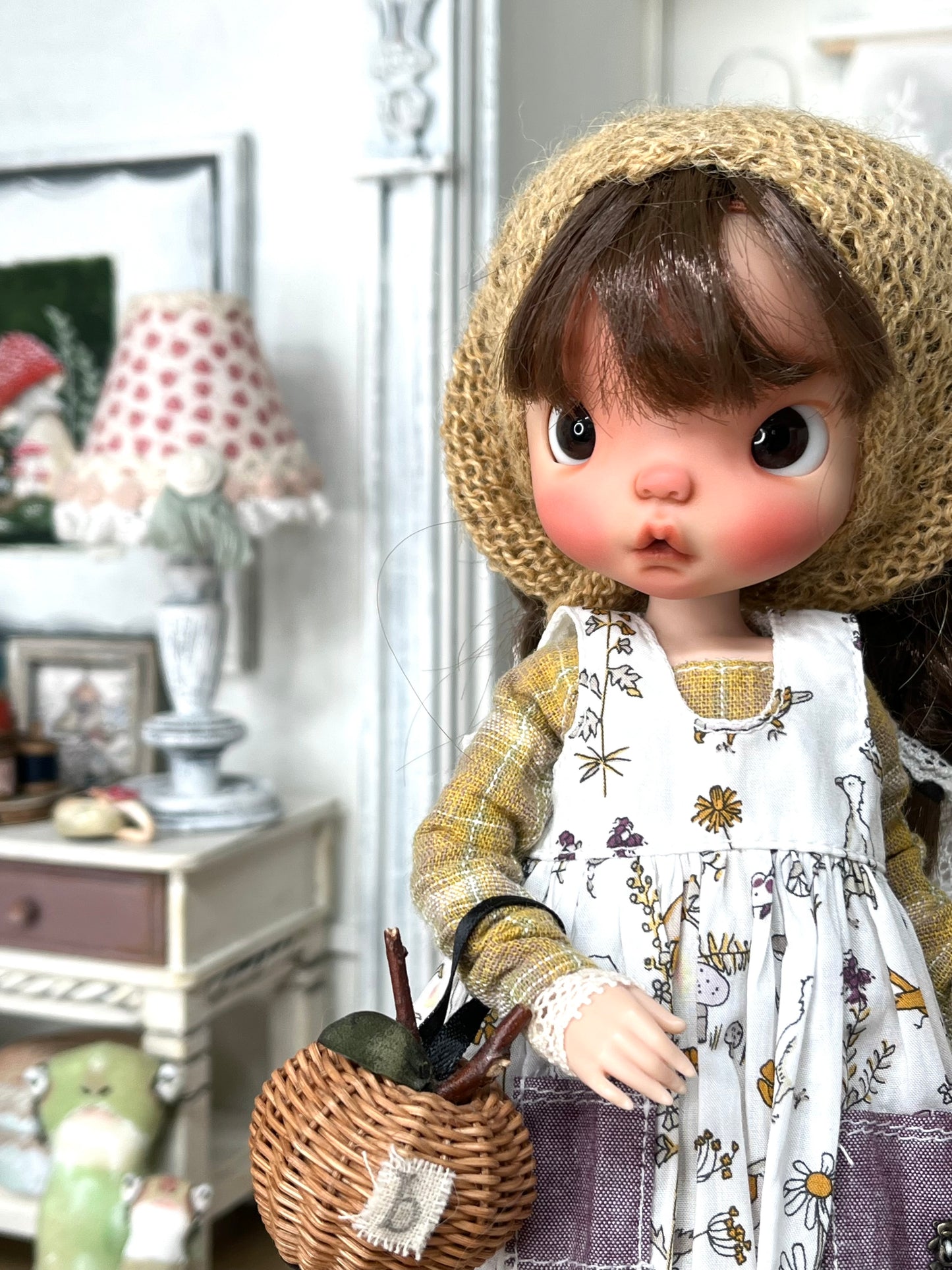 Vêtements artisanaux pour poupées de collection BLYTHE / bjd ROU