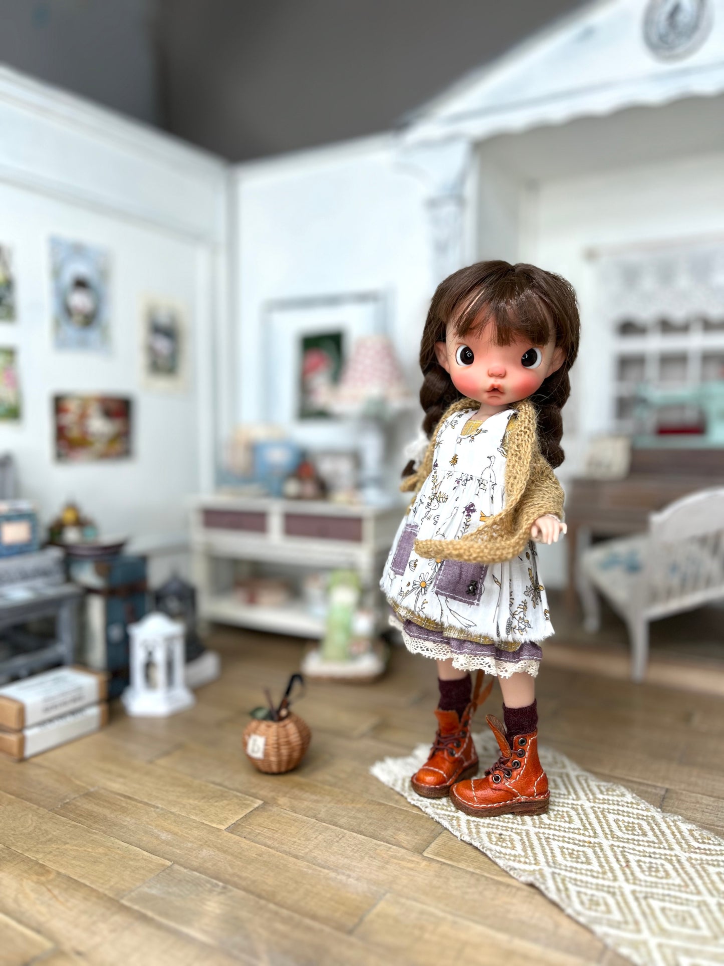 Vêtements artisanaux pour poupées de collection BLYTHE / bjd ROU