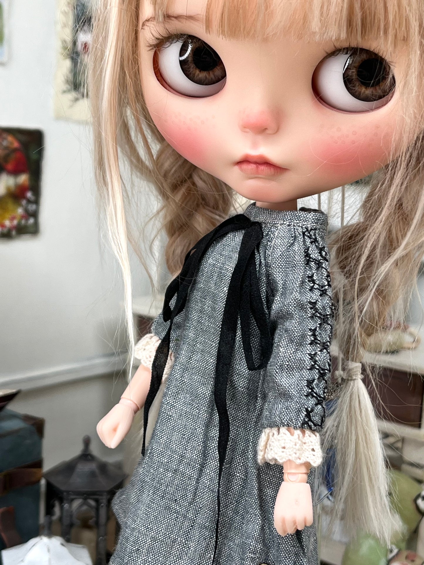 Vêtements artisanaux pour poupées de collection BLYTHE / bjd ROU