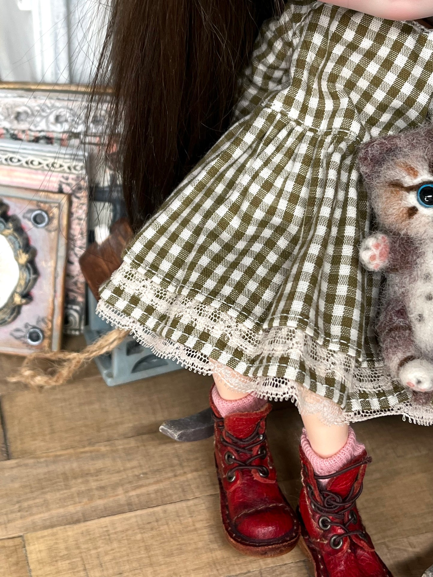 Vêtements artisanaux pour poupées de collection BLYTHE / bjd ROU