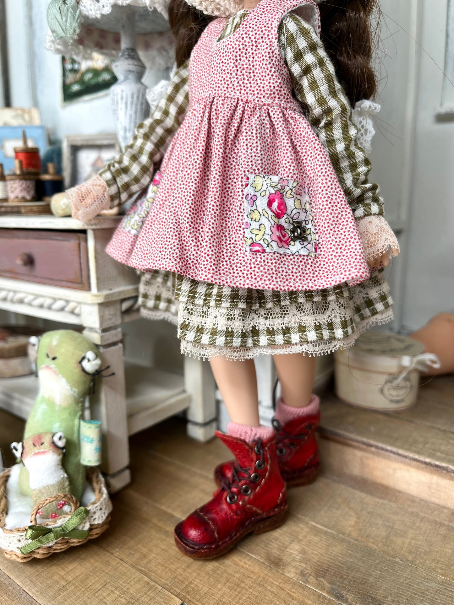 Vêtements artisanaux pour poupées de collection BLYTHE / bjd ROU