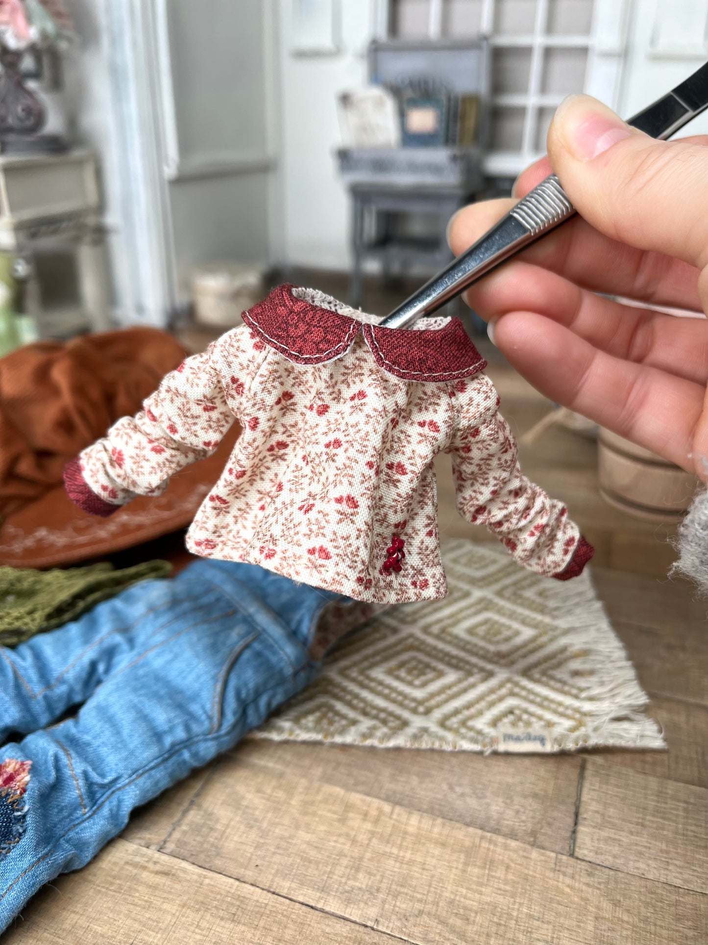 Vêtements artisanaux pour poupées de collection Blythe