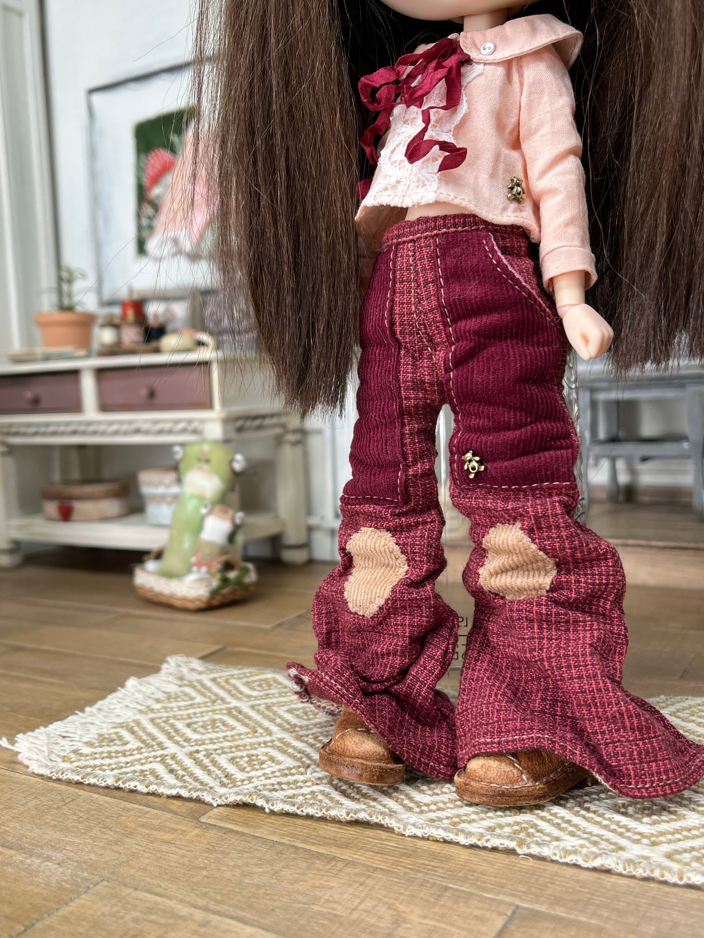 Vêtements artisanaux pour poupées de collection Blythe