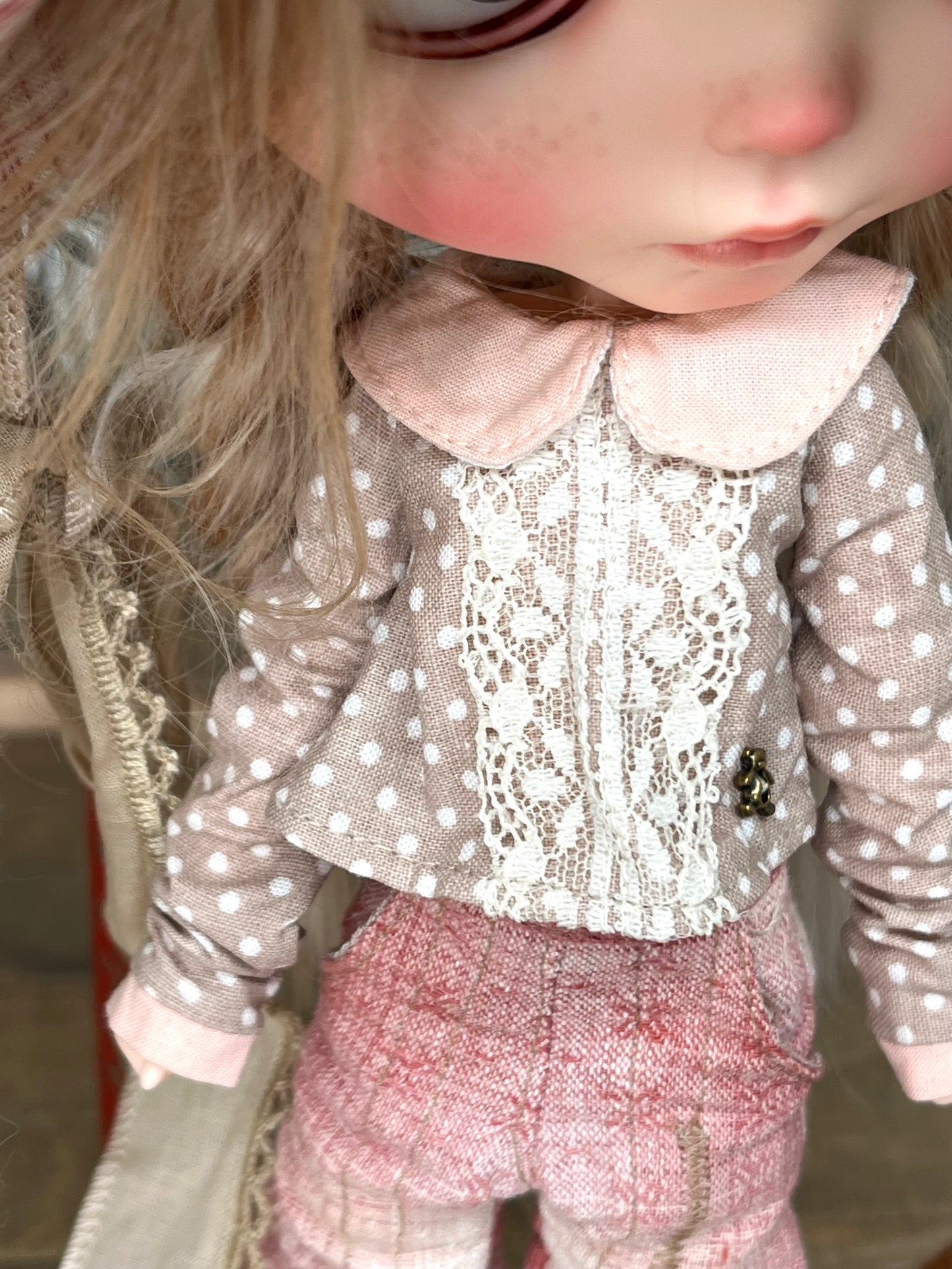Vêtements artisanaux pour poupées de collection Blythe
