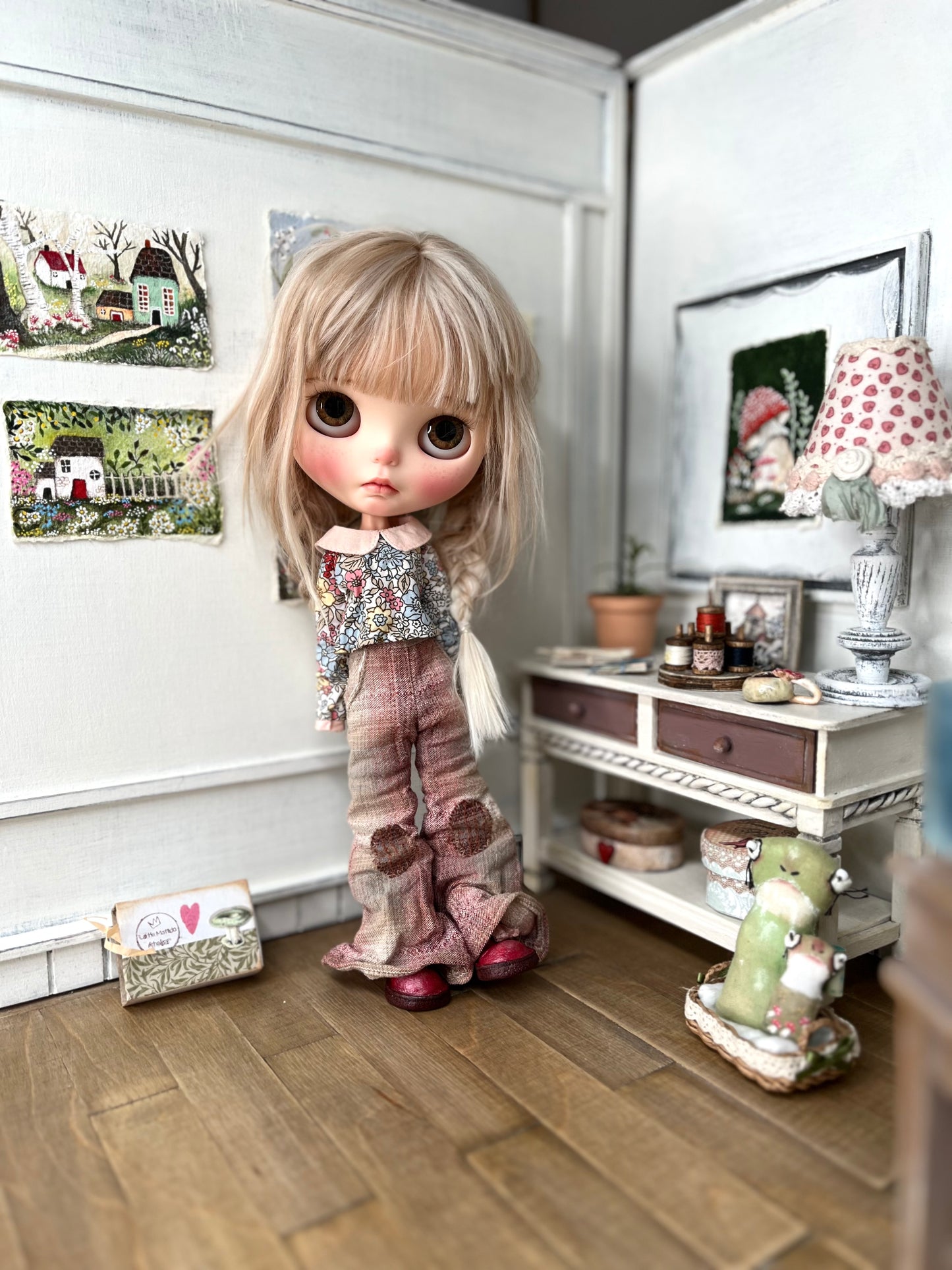 Vêtements artisanaux pour poupées de collection Blythe
