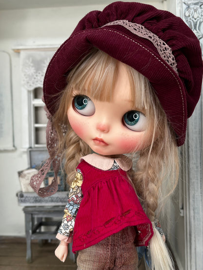 Vêtements artisanaux pour poupées de collection Blythe
