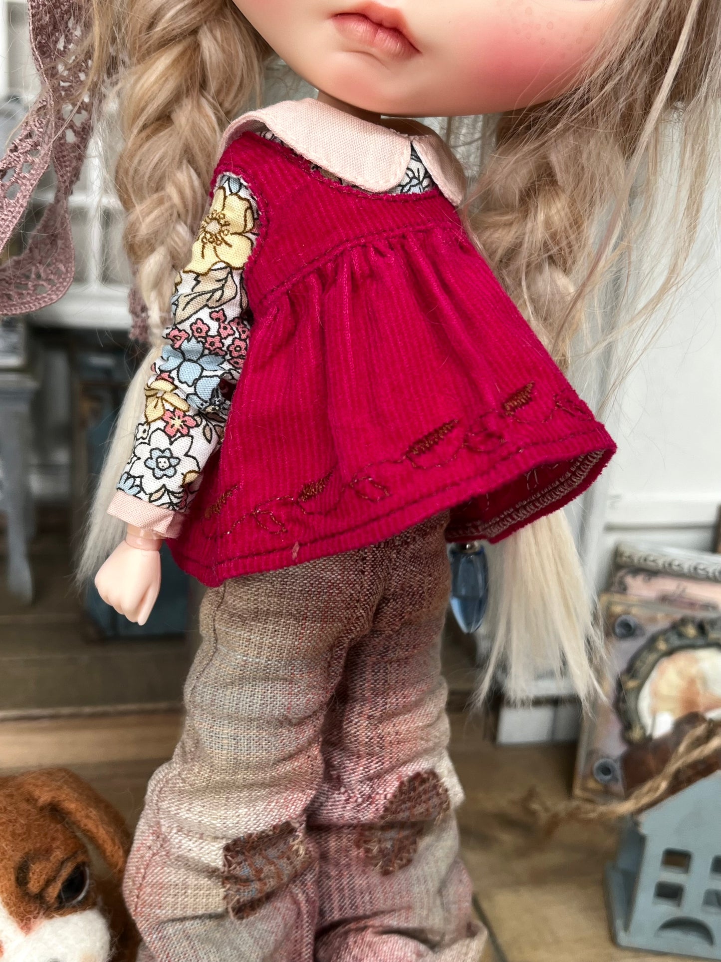 Vêtements artisanaux pour poupées de collection Blythe
