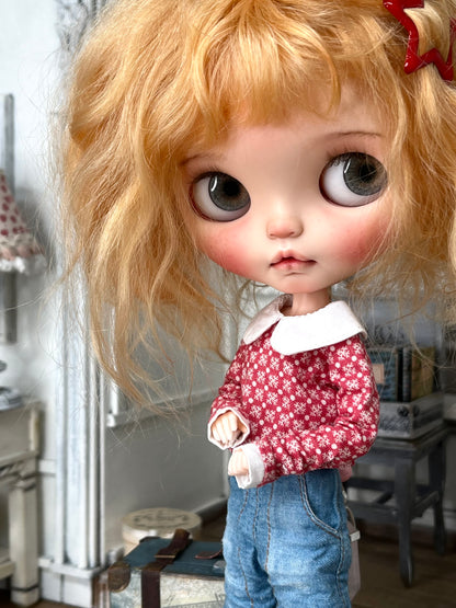Vêtements artisanaux pour poupées de collection Blythe