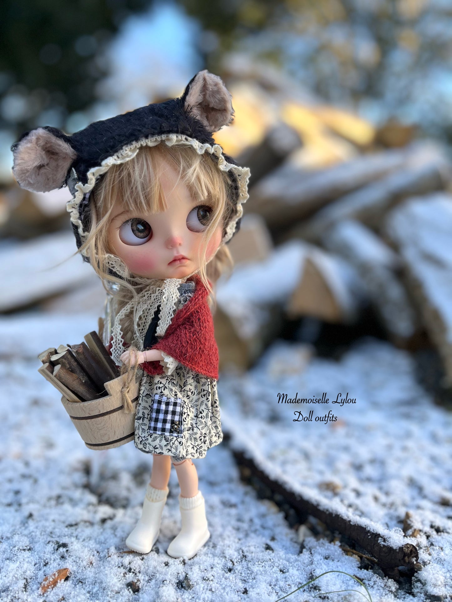 Vêtements artisanaux pour poupées de collection BLYTHE / bjd ROU
