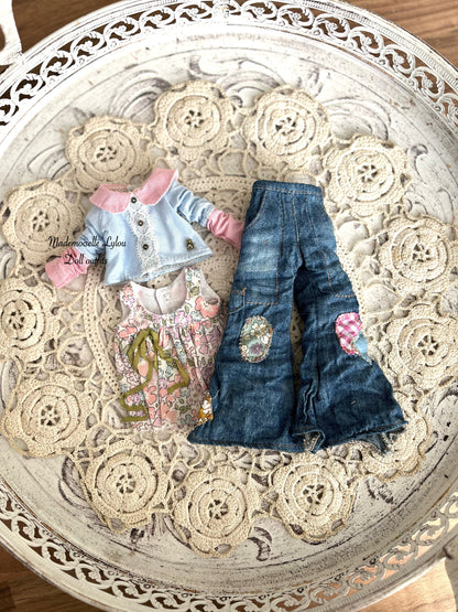 Conjunto de ropa para muñecas Blythe.