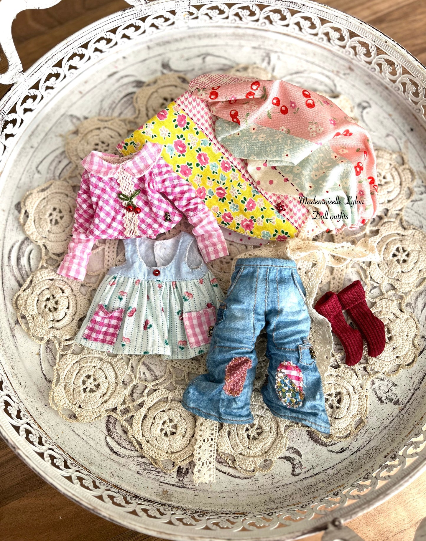 Blythe doll clothes set