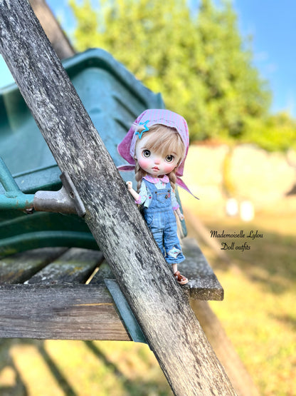 Conjunto de ropa para muñecas Blythe.