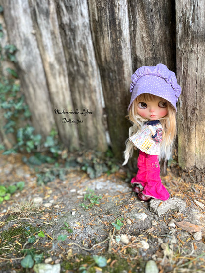 Conjunto de ropa para muñecas Blythe.